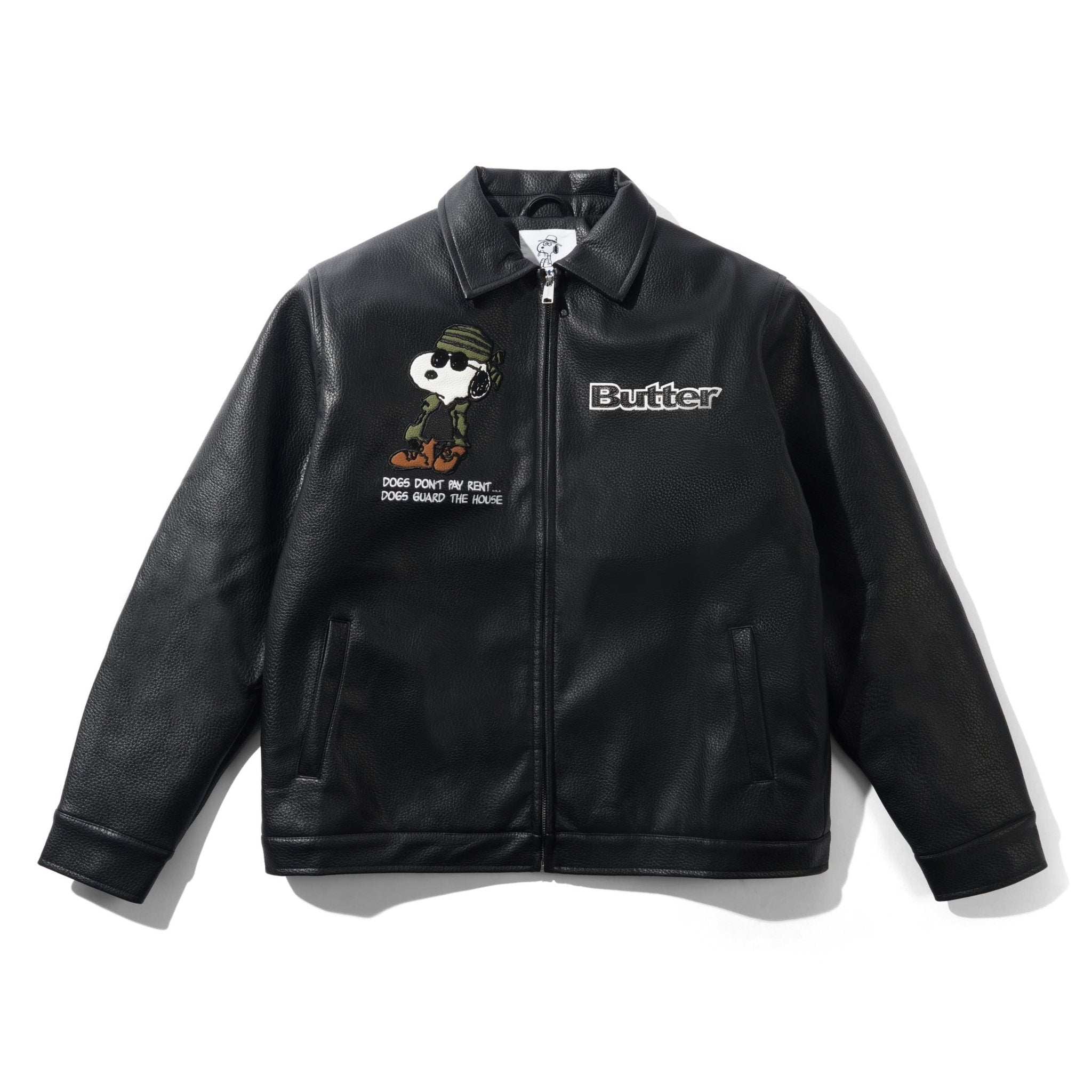 Butter Goods Guard Dog Jacket - Black - Gallery Streetwear