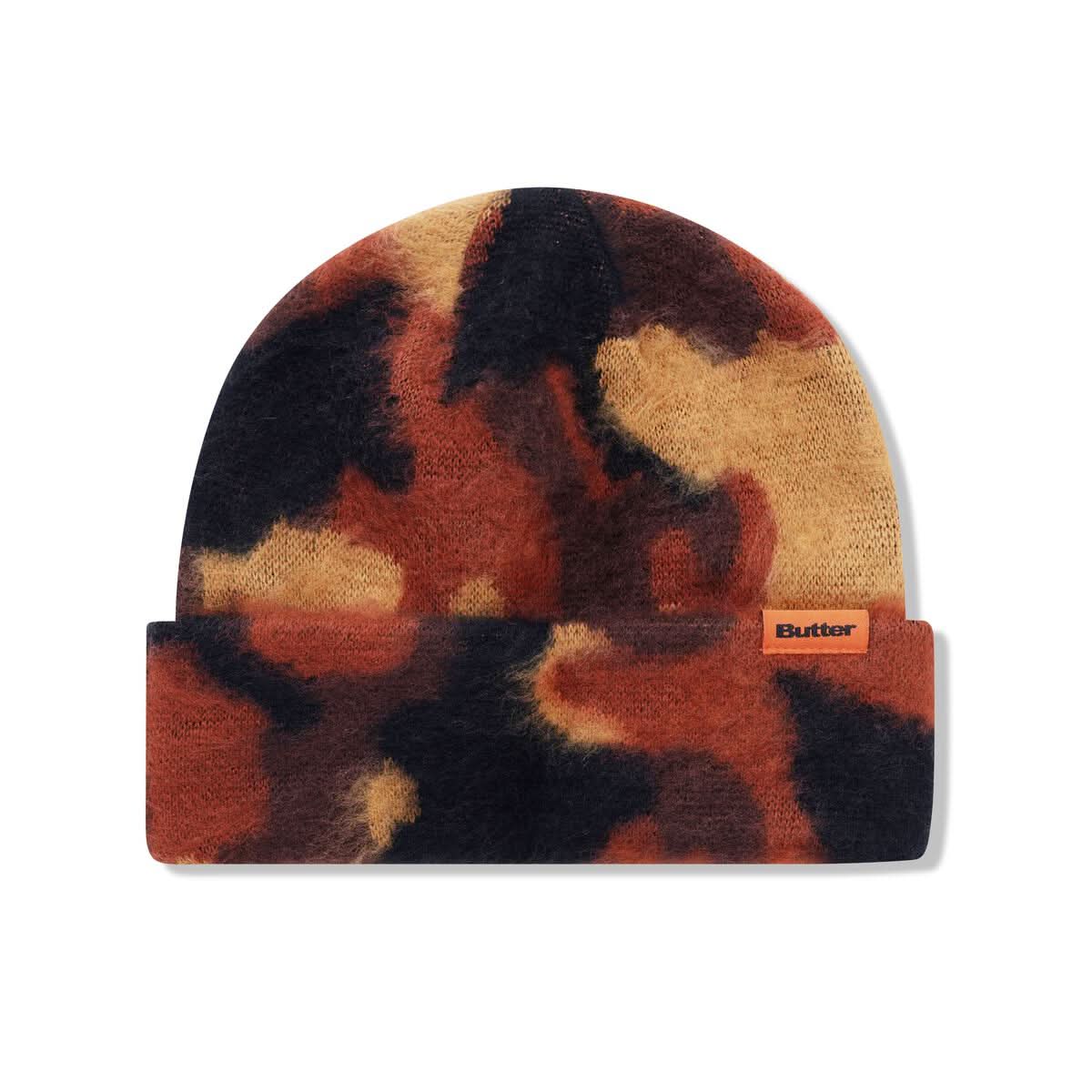 Butter Goods Mohair Camo Cuff Beanie - Gallery Streetwear