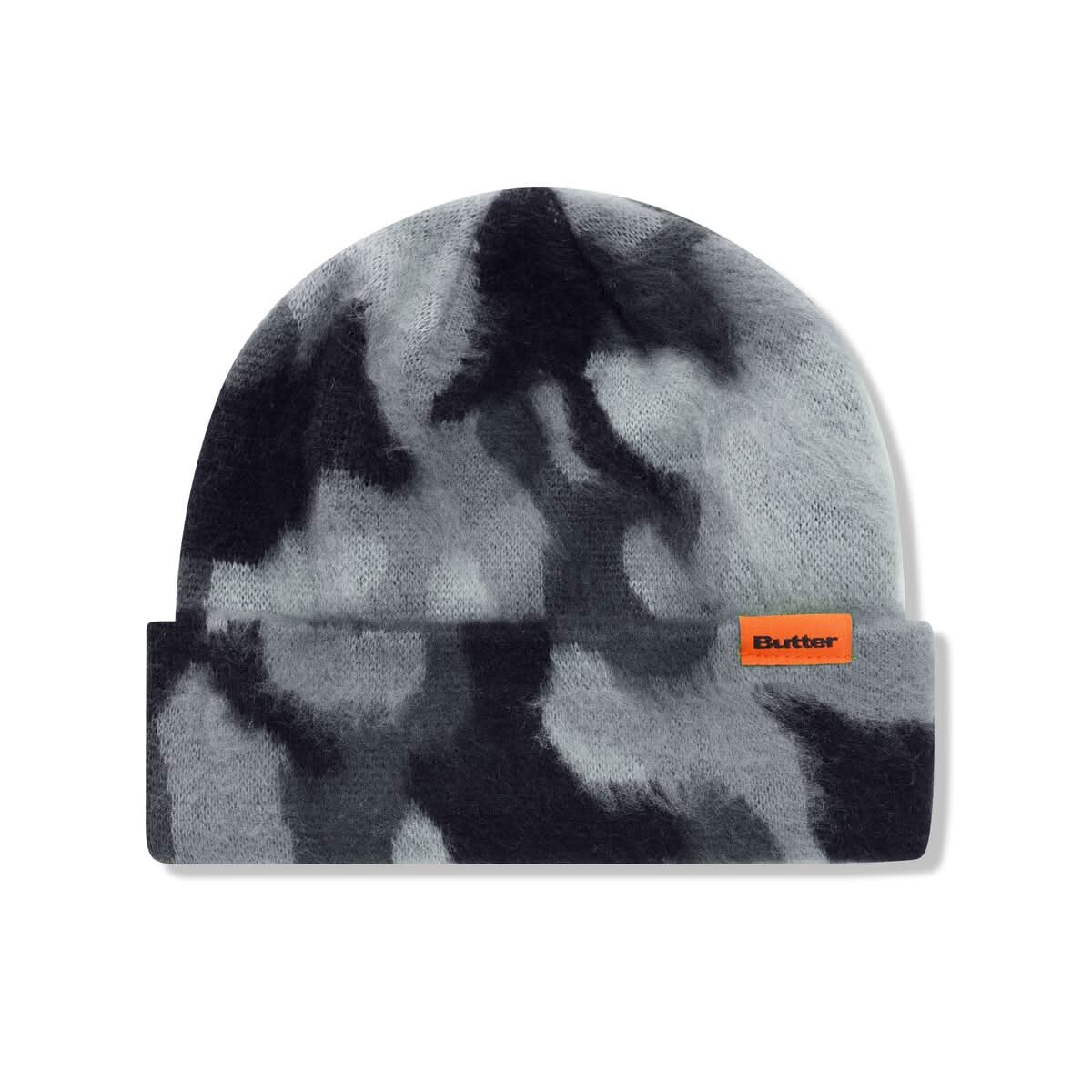 Butter Goods Mohair Camo Cuff Beanie - Gallery Streetwear
