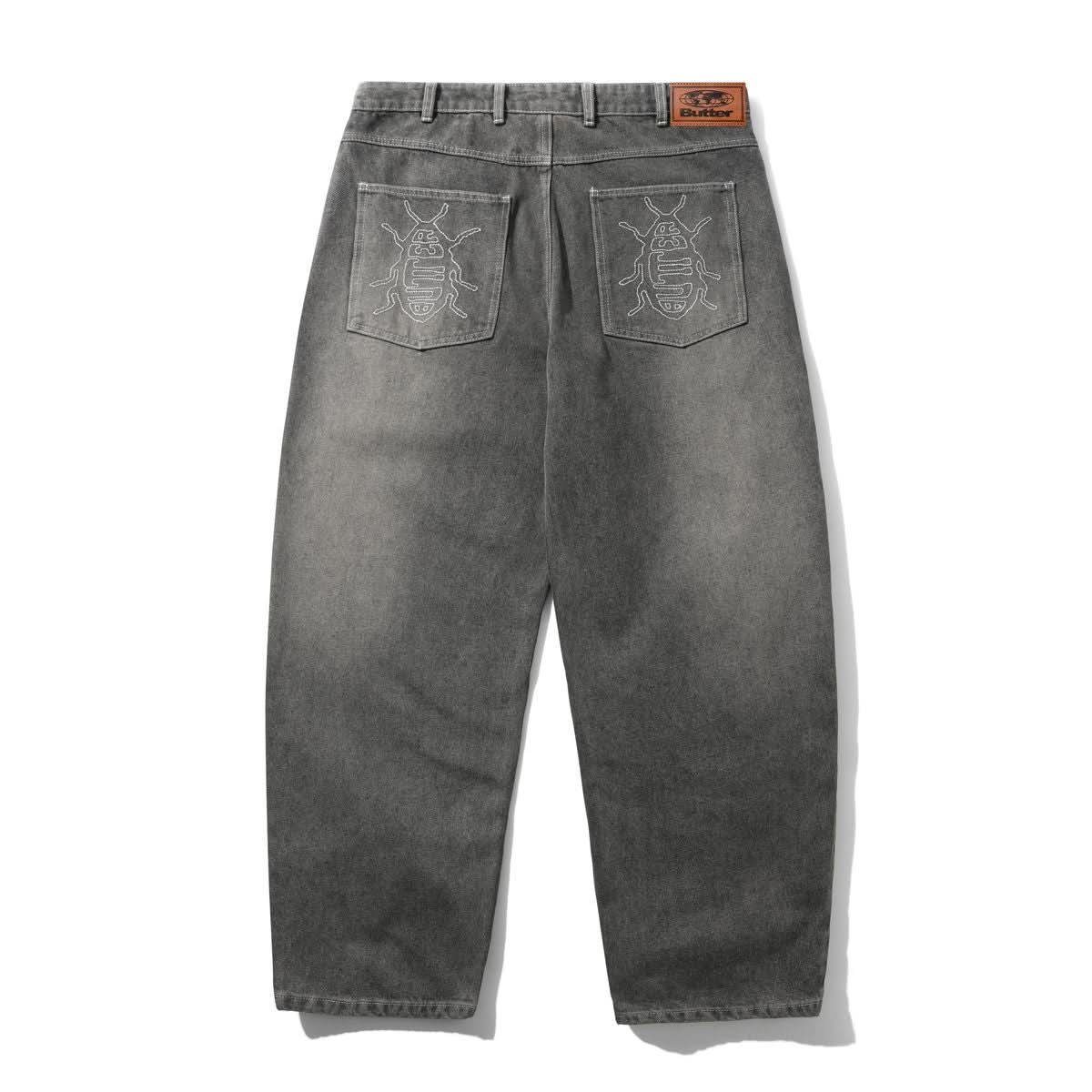 Butter Goods Roach Denim Jeans – Black Wash - Gallery Streetwear