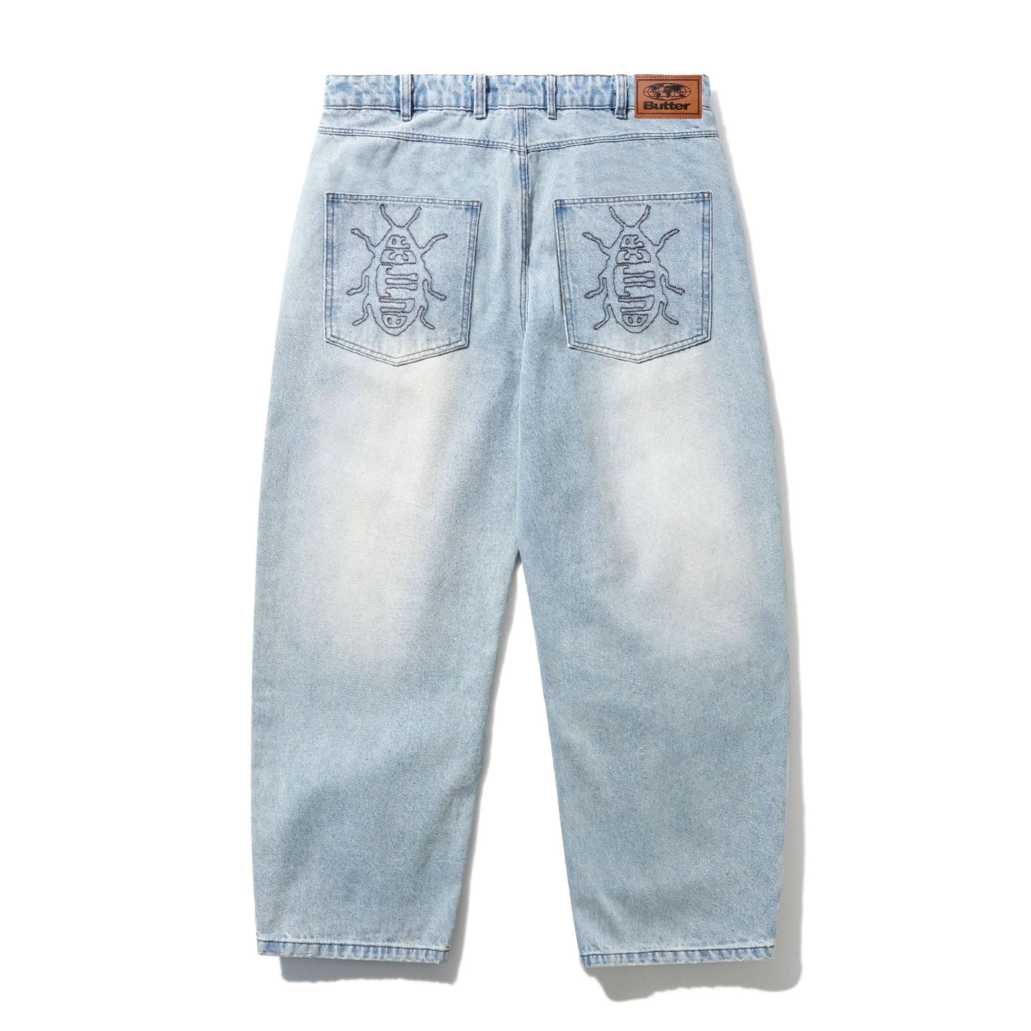 Butter Goods | Roach Denim Jeans – Distressed Indigo - Gallery Streetwear