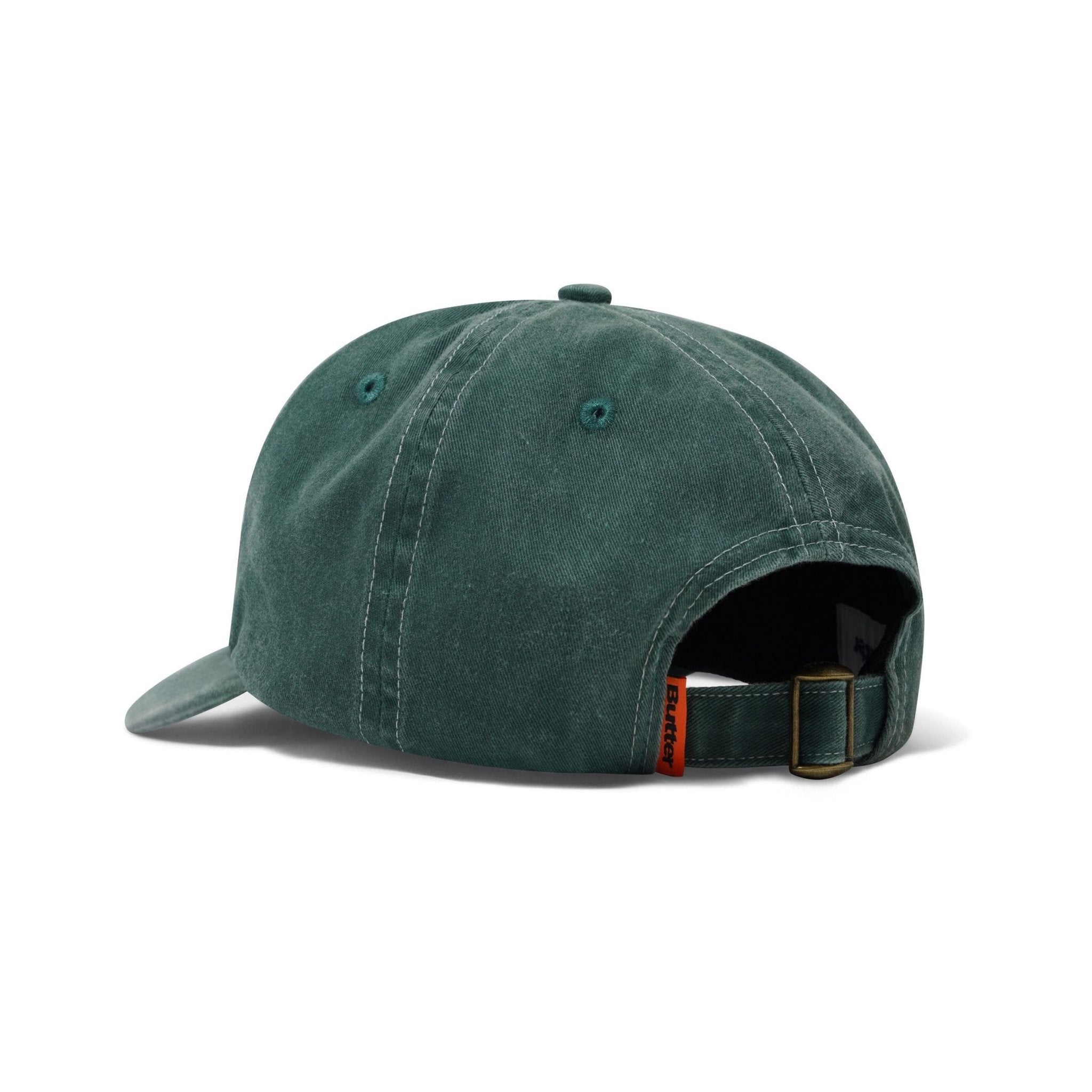 Butter Goods Scribble 5 Panel Cap – Washed Forest Twill Hat - Gallery Streetwear