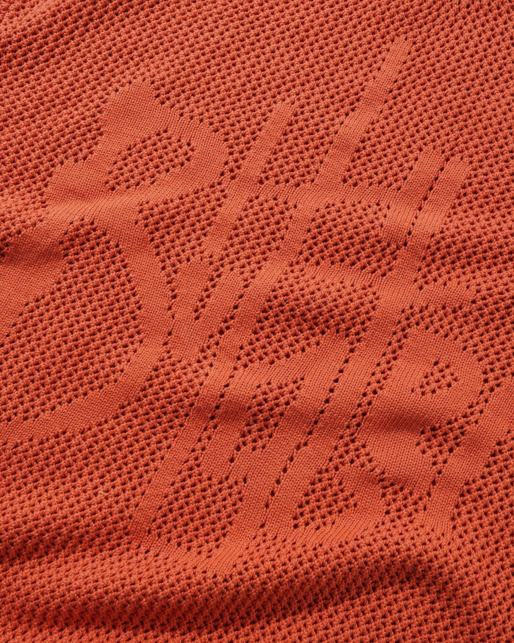 Butter Goods Scribble Knit Sweater – Burnt Orange - Gallery Streetwear