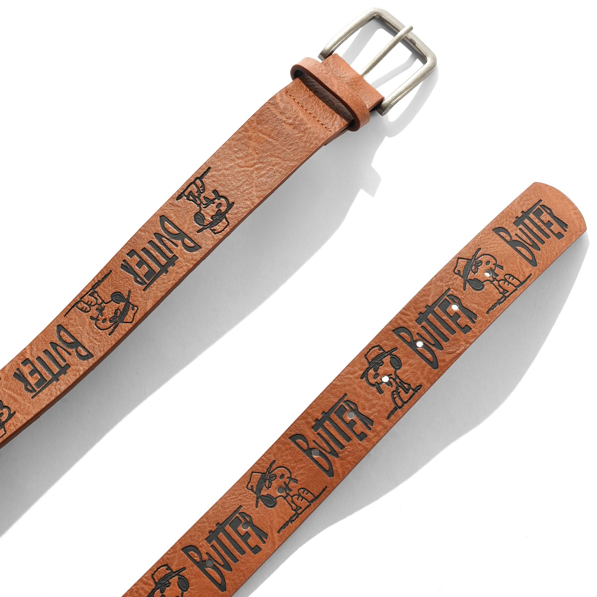 Butter Goods Spike Belt - Brown - Gallery Streetwear