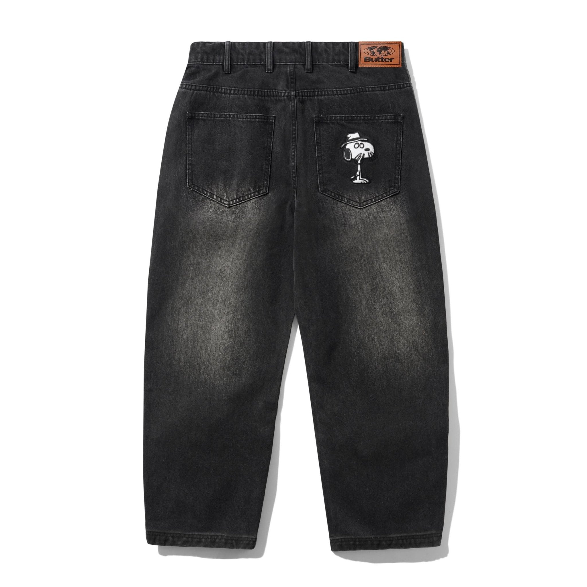 Butter Goods Spike Denim Jeans - Faded Black - Gallery Streetwear