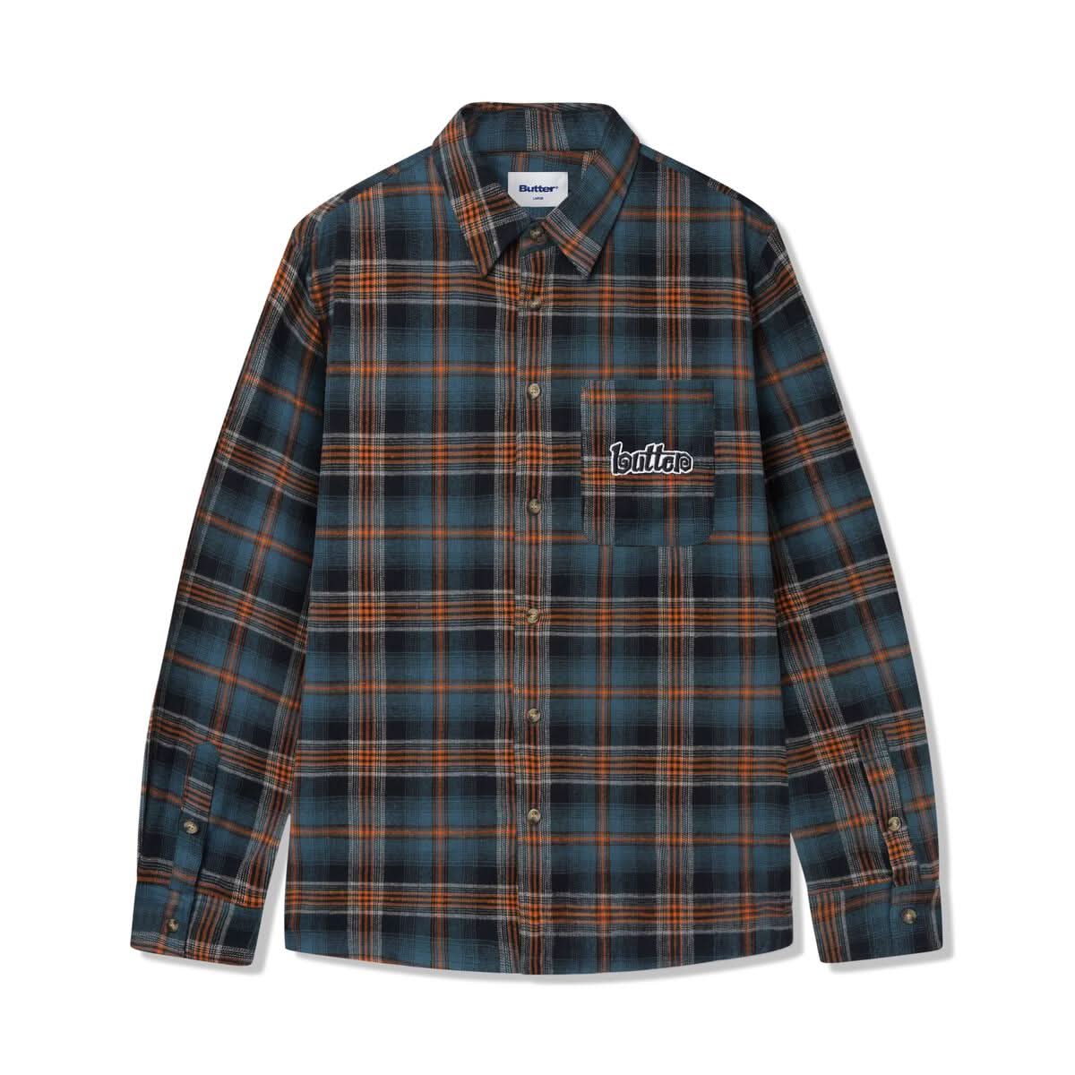 Butter Goods Swirl Plaid Shirt - Gallery Streetwear