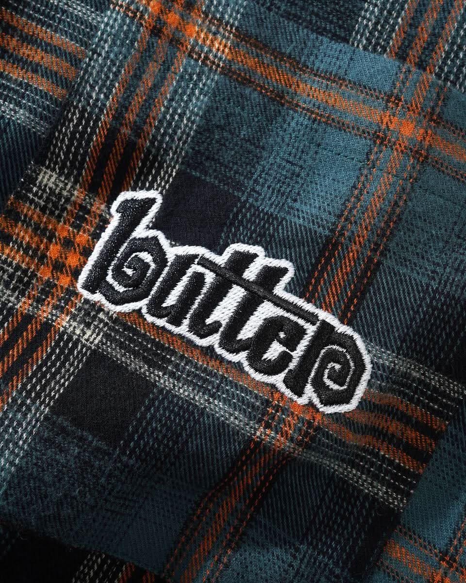 Butter Goods Swirl Plaid Shirt - Gallery Streetwear