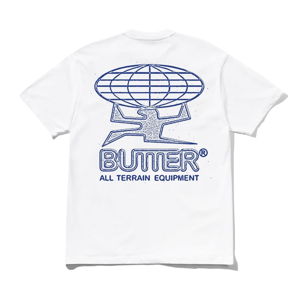 Butter Goods Terrain Tee (White) - Gallery Streetwear