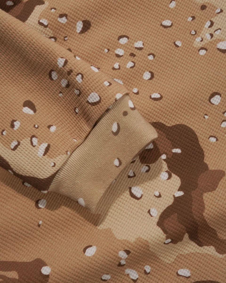 Butter Goods Waffle L/S Top – Camo - Gallery Streetwear