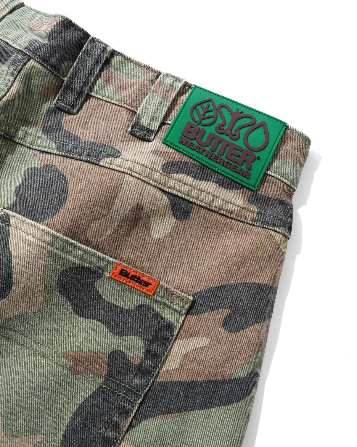 Butter Goods Weather Gear Pants – Woodland Camo - Gallery Streetwear