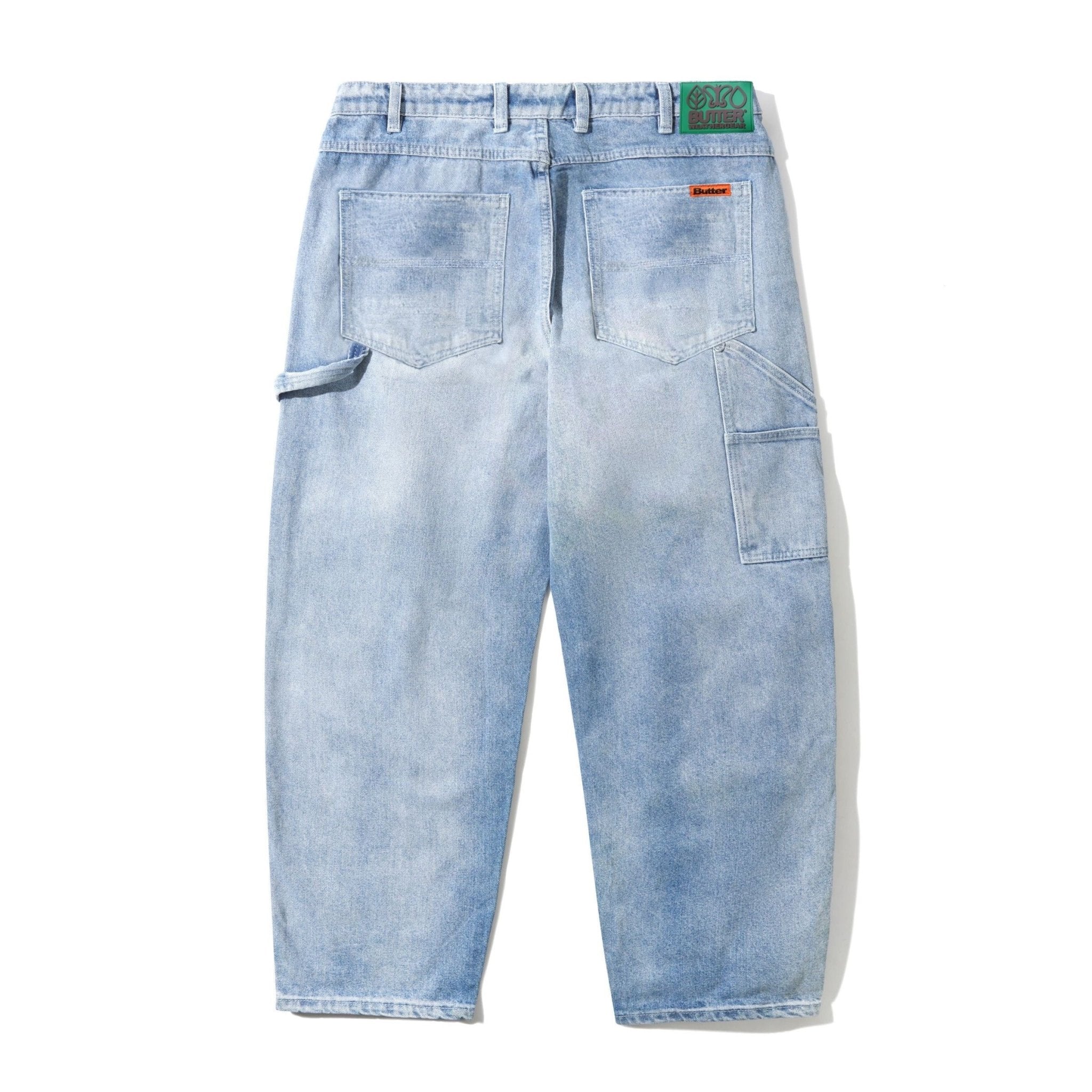 Butter Goods Weathergear Denim Jeans – Faded Blue Workwear Fit - Gallery Streetwear
