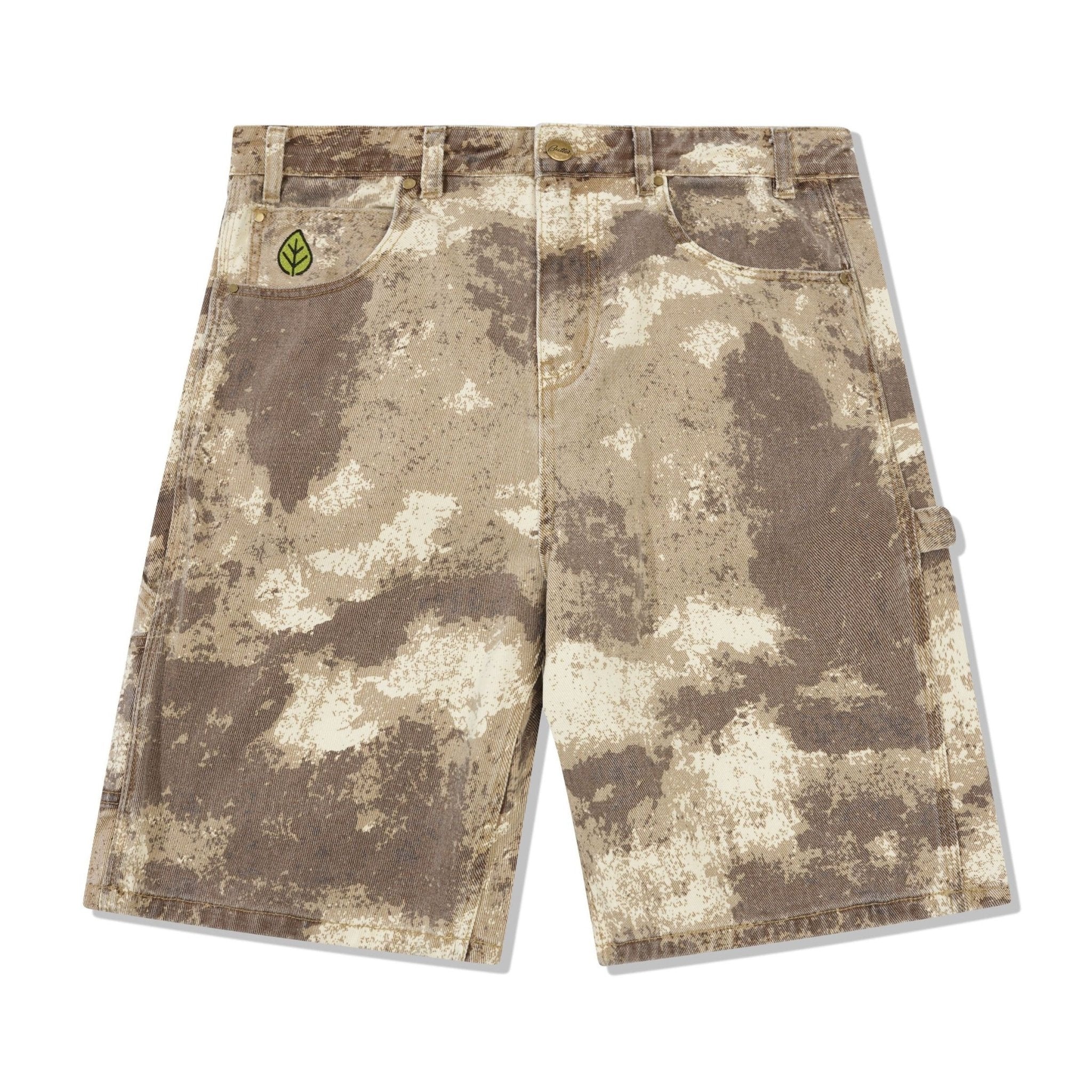 Butter Goods | Weathergear Denim Shorts – Camo Heavyweight Utility Skate Shorts - Gallery Streetwear