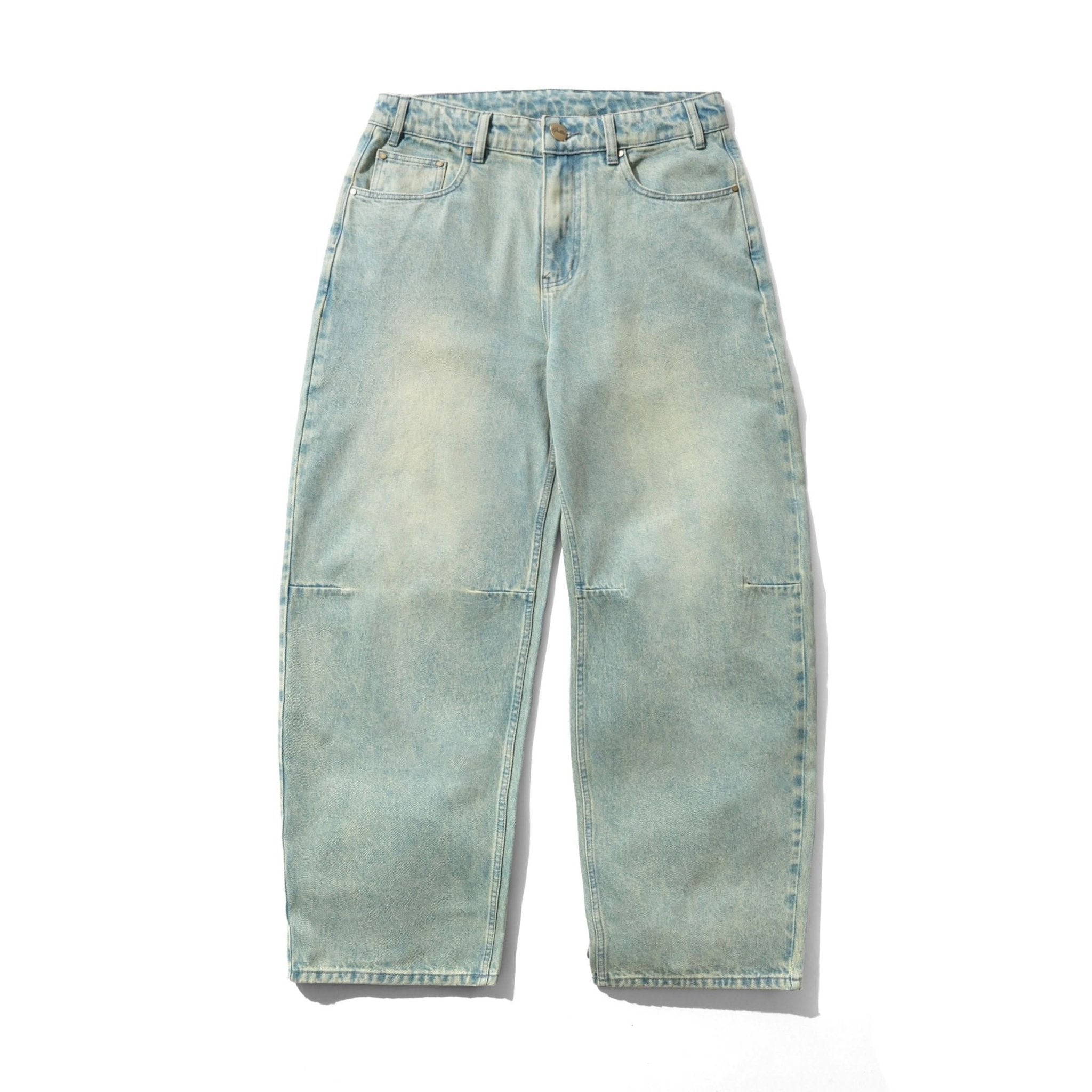 Butter Goods | Wide Cut Denim Jeans – Tinted Blue Wash - Gallery Streetwear