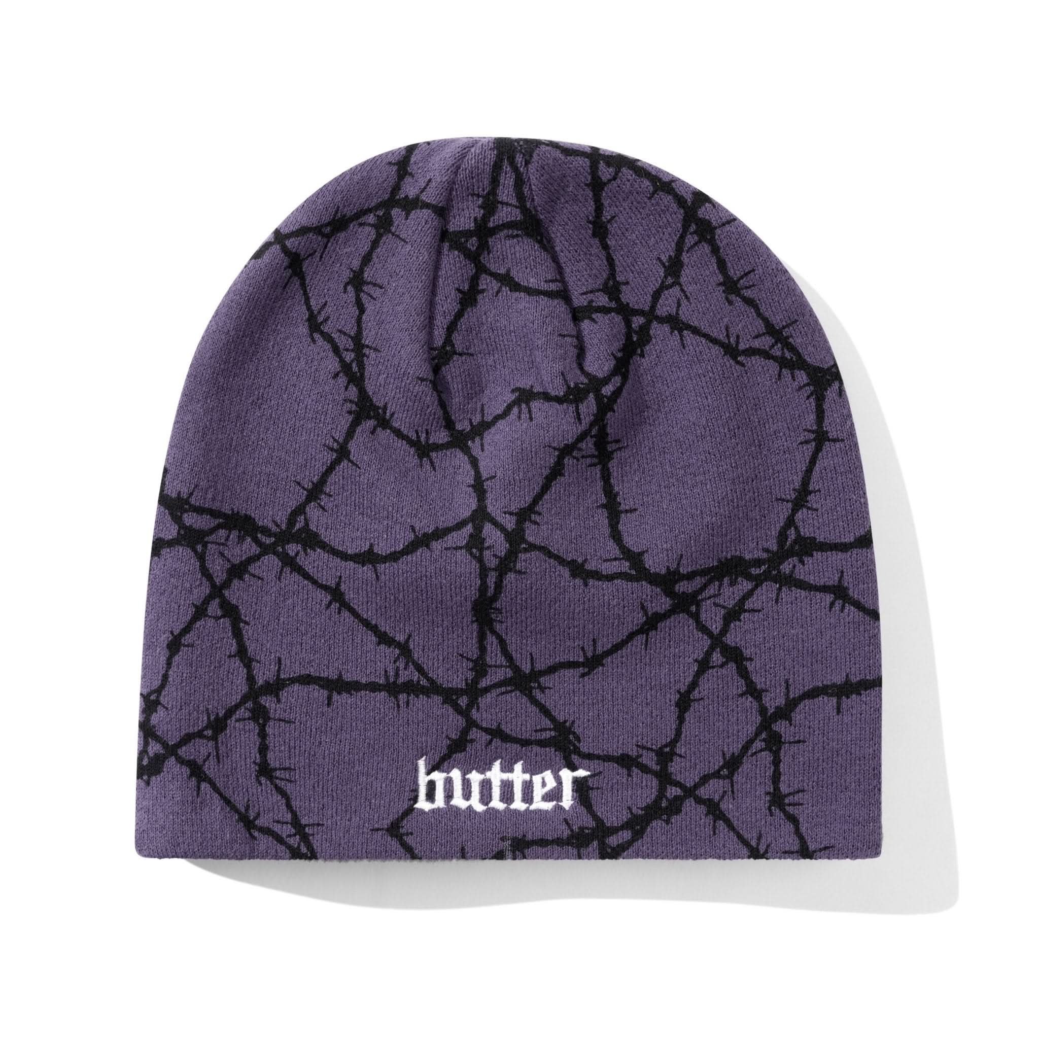 【BUTTER GOODS】 Wired Skully Beanie, Black Butter Goods | Wired Skully Beanie – Black Short Knit Beanie