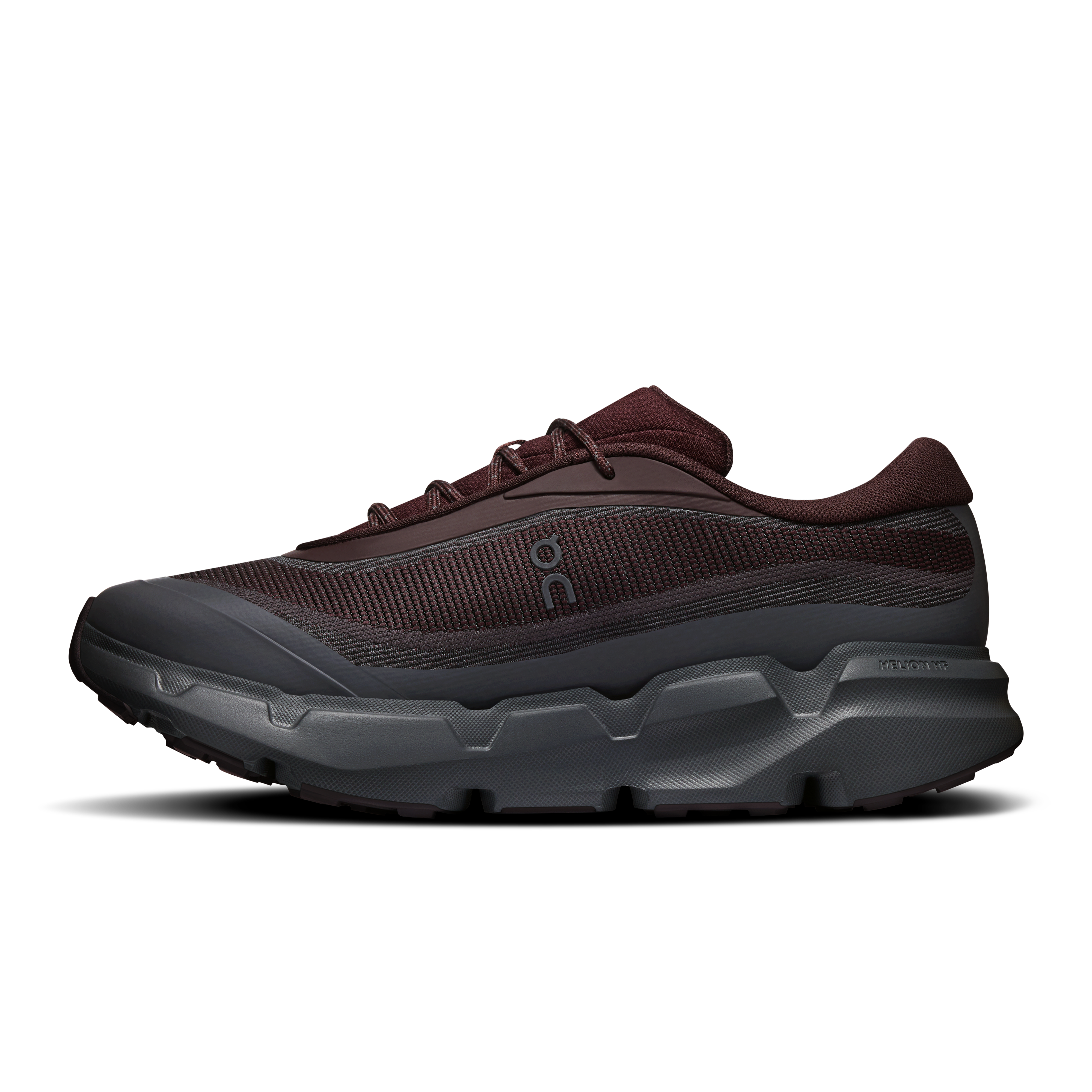 On Cloudsoma Hike men's Ox / Eclipse, heel detail