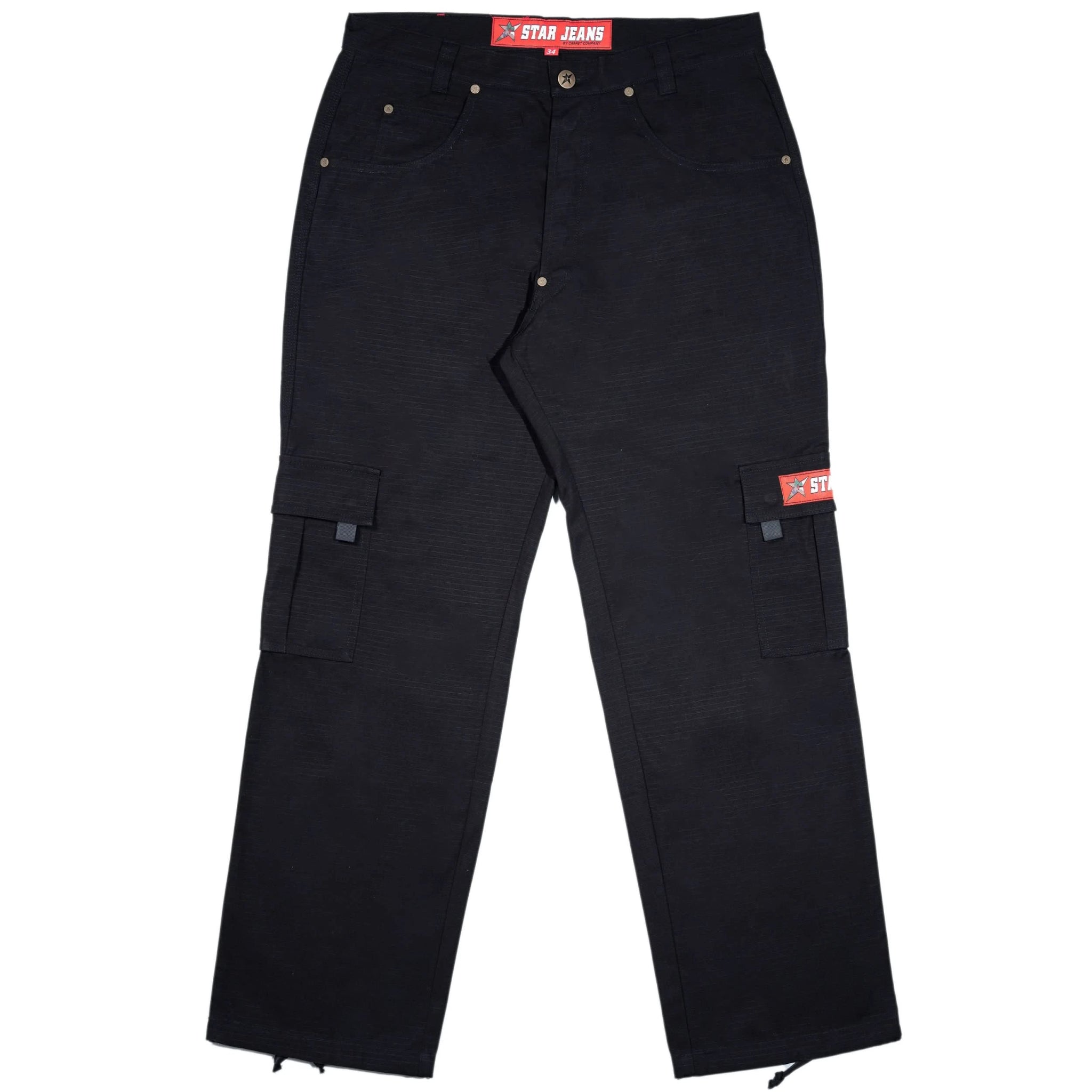 Carpet Company C - Star Cargo Pants – Black - Gallery Streetwear