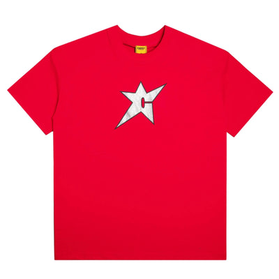 Carpet Company C-Star Metallic Tee – Red