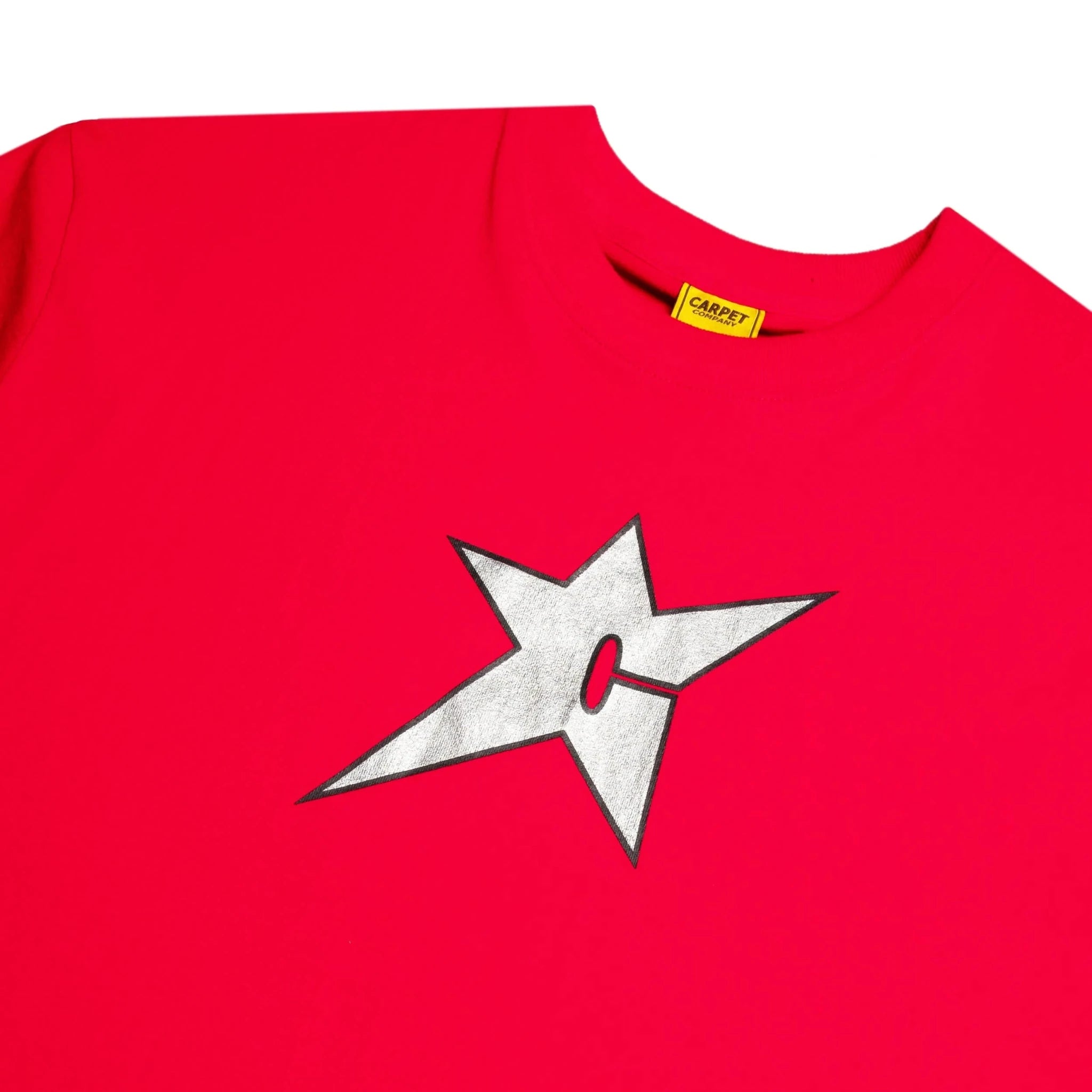 Carpet Company C - Star Metallic Tee - Red - Gallery Streetwear