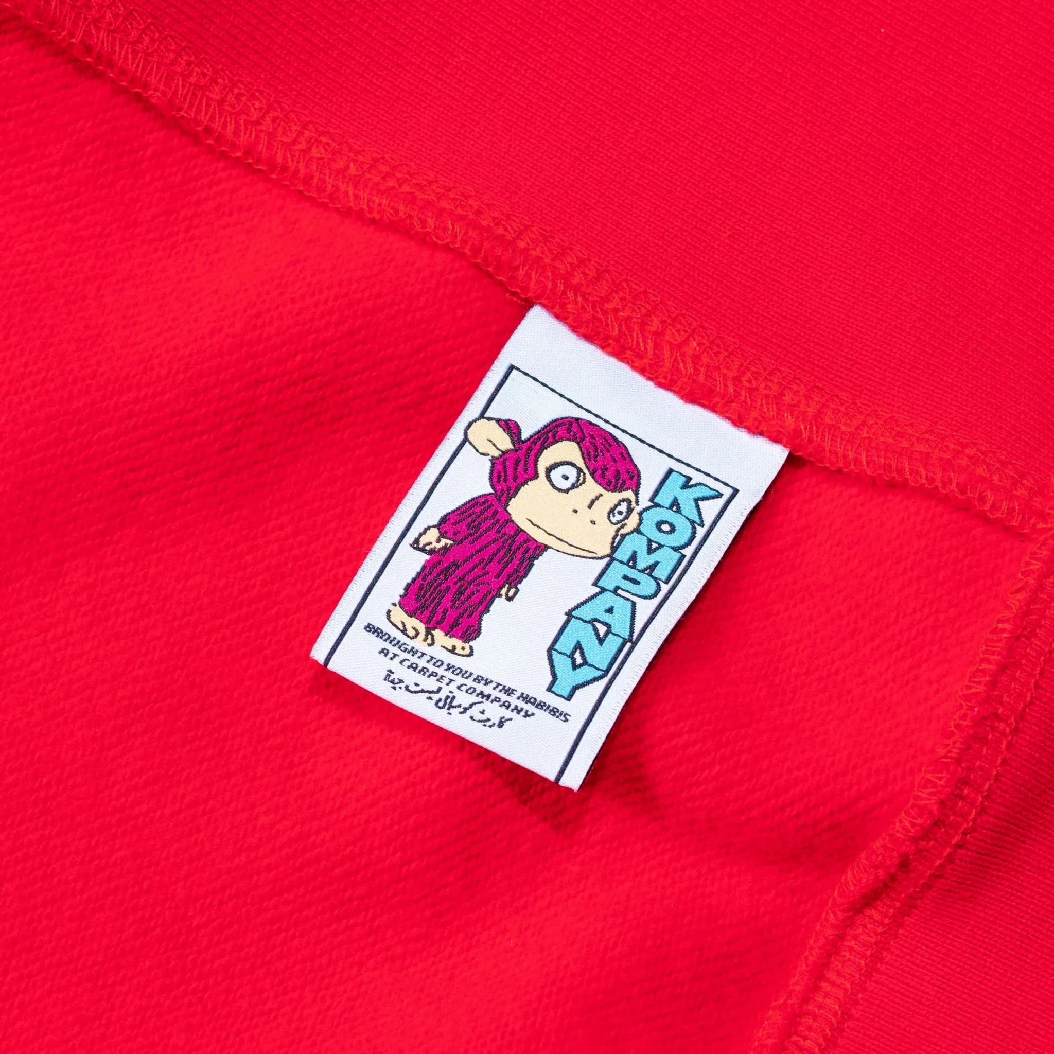 Carpet Company C - Star Zip Hoodie - Red - Gallery Streetwear