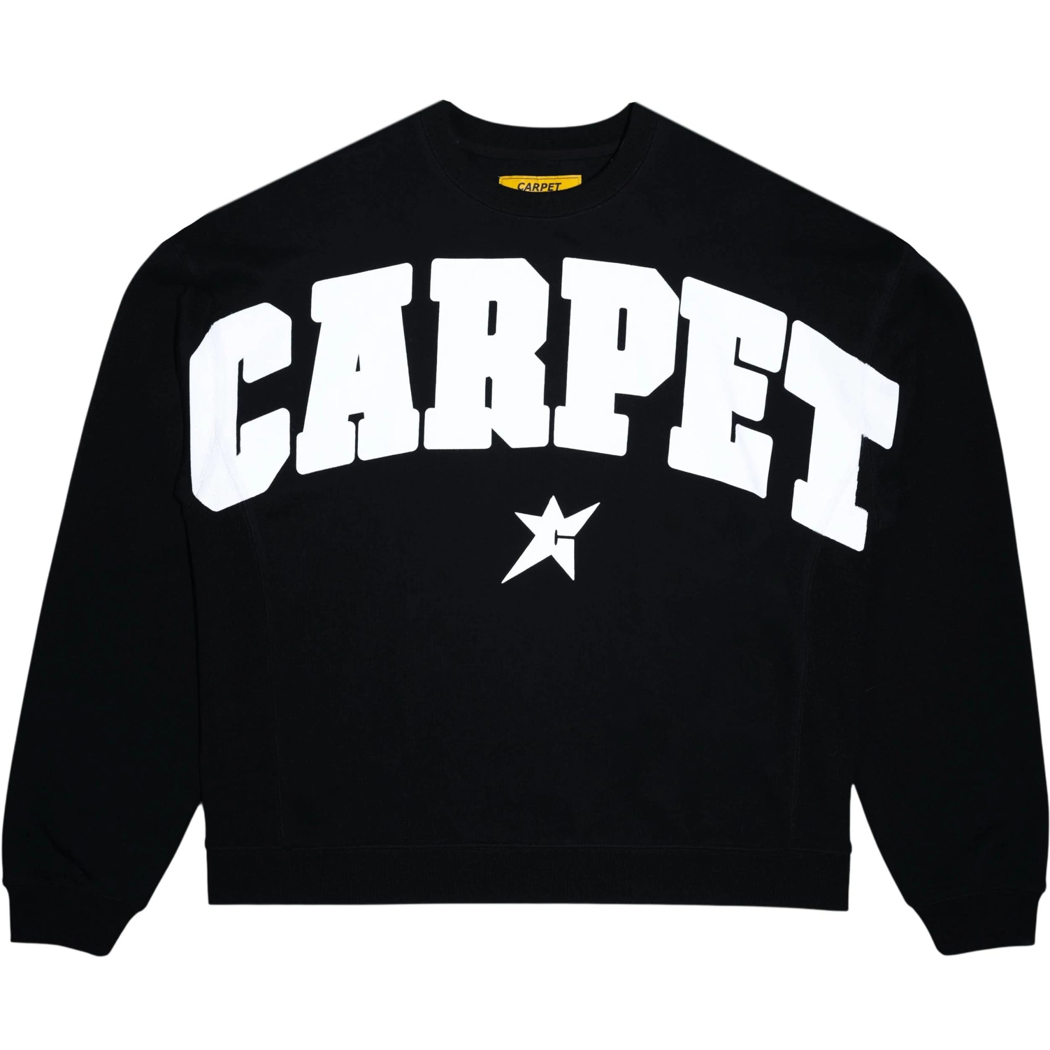 Carpet Company Carpet Crewneck – Black - Gallery Streetwear