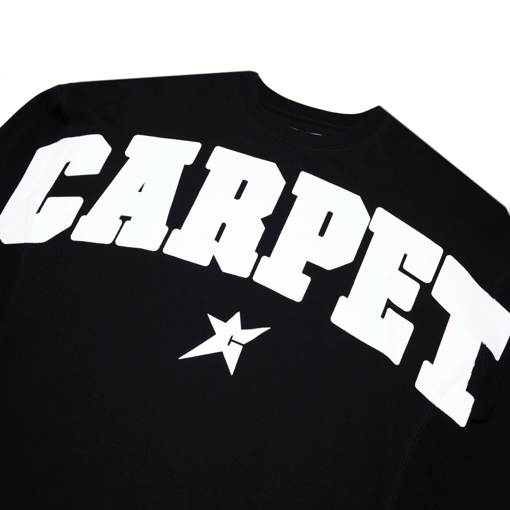 Carpet Company Carpet Crewneck – Black - Gallery Streetwear