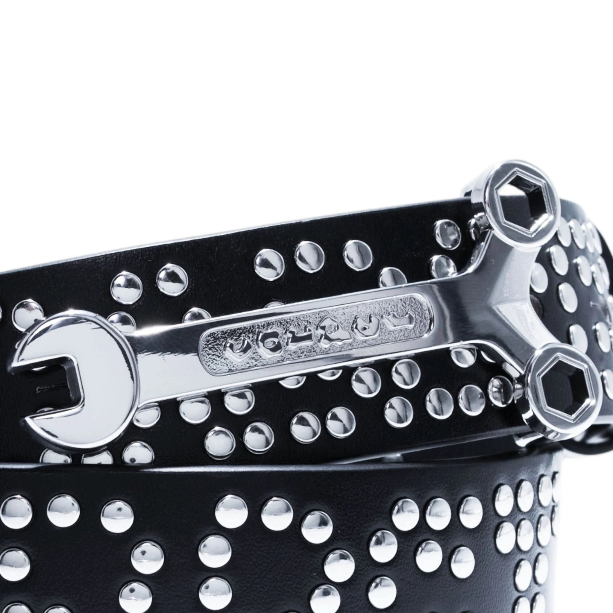 Carpet Company Riveted Leather Belt – Black - Gallery Streetwear