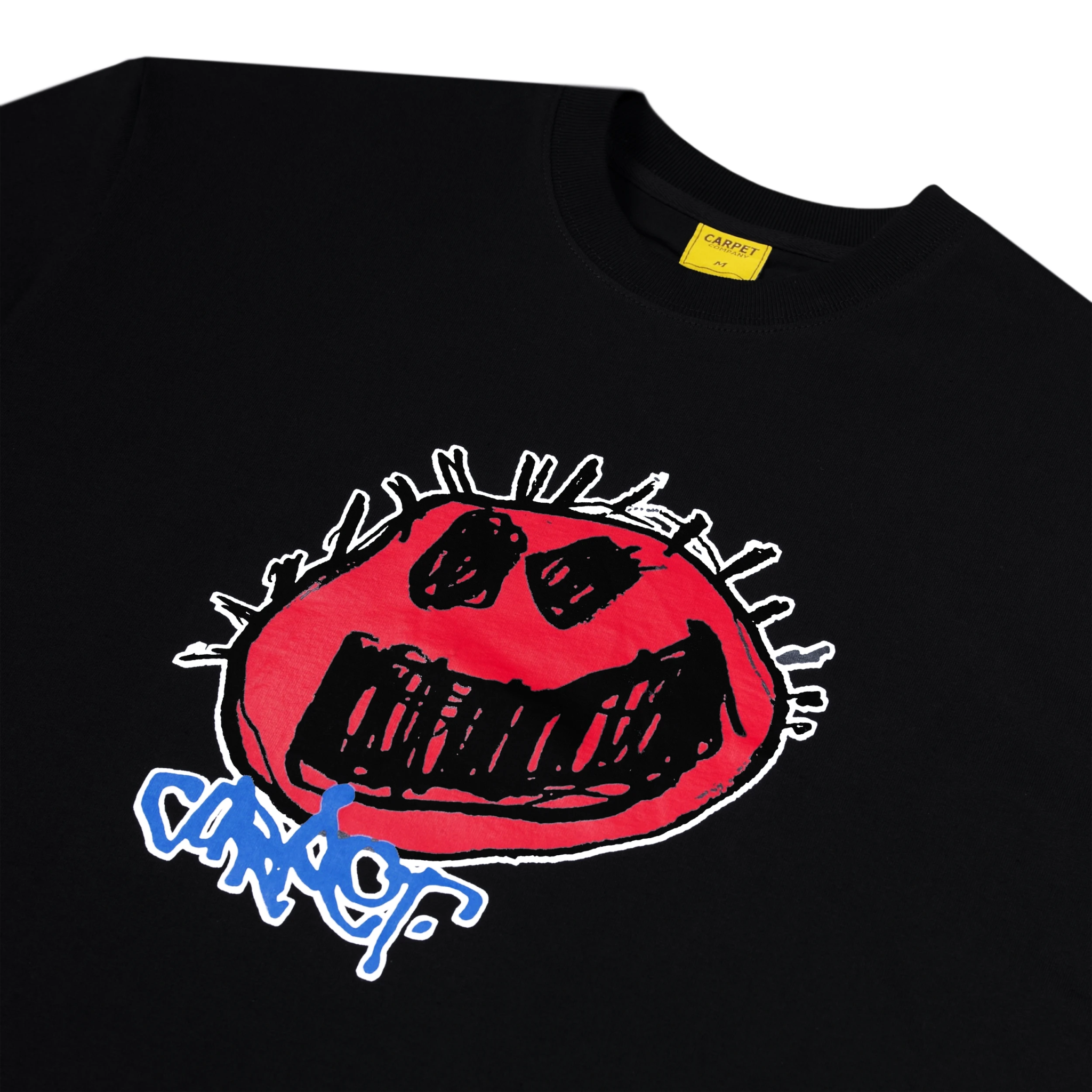 Carpet Company | Smiley Tee – Black - Gallery Streetwear