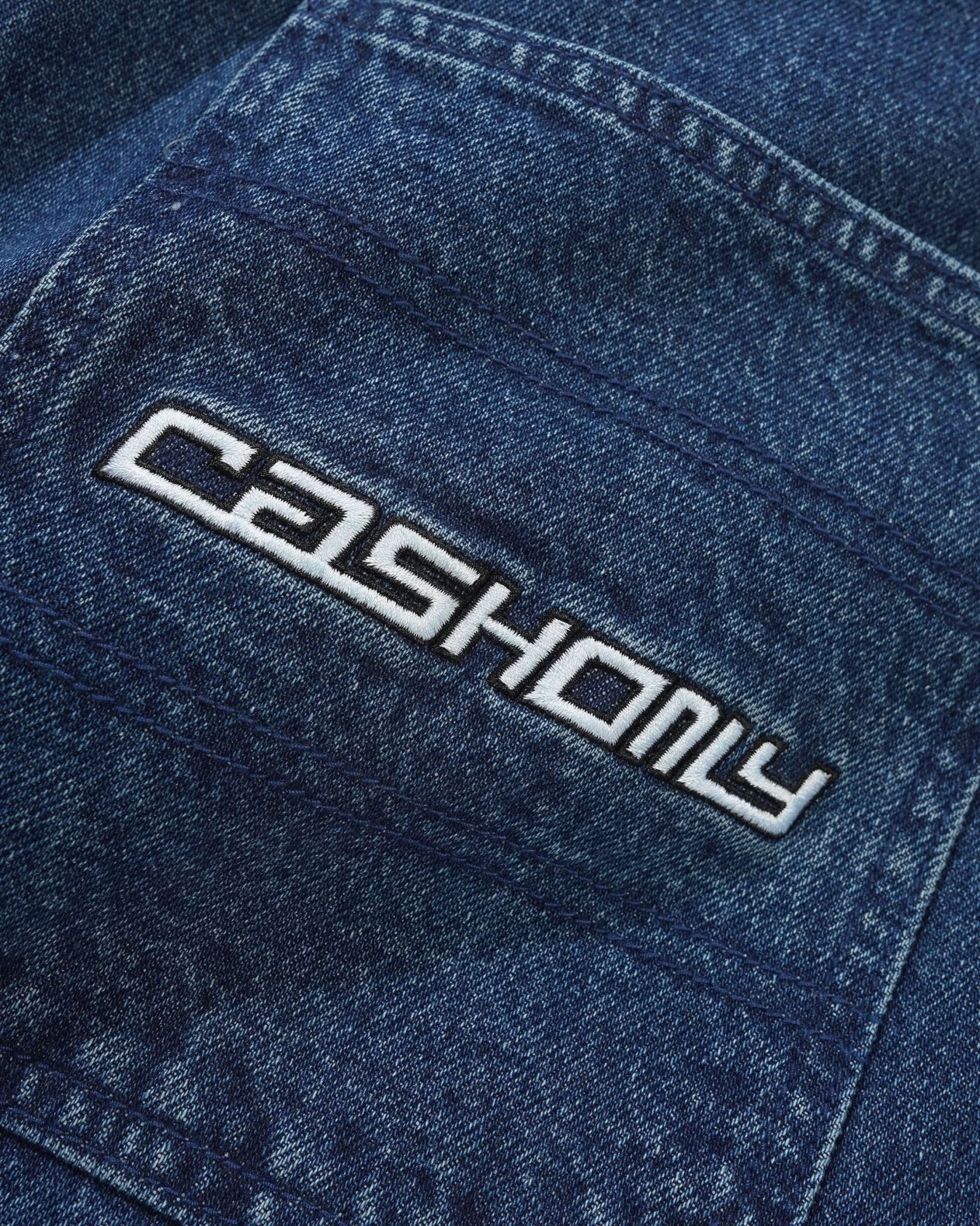Cash Only Aleka Denim Jeans – Indigo - Gallery Streetwear