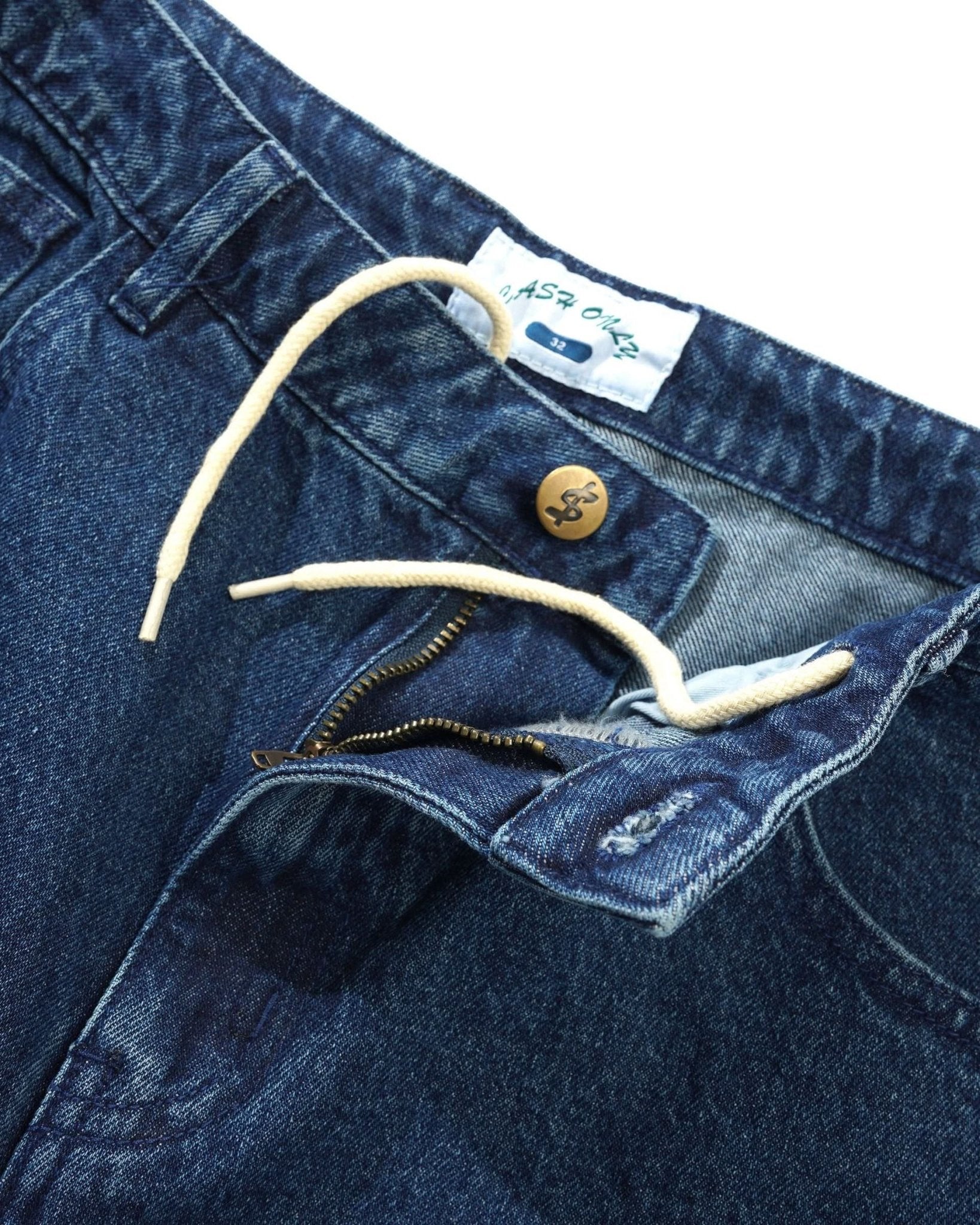 Cash Only Aleka Denim Jeans – Indigo - Gallery Streetwear