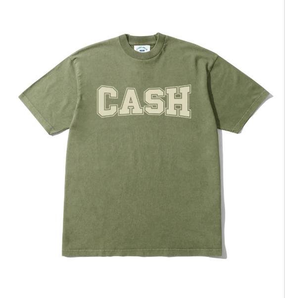Cash Only | Campus Tee – Olive - Gallery Streetwear