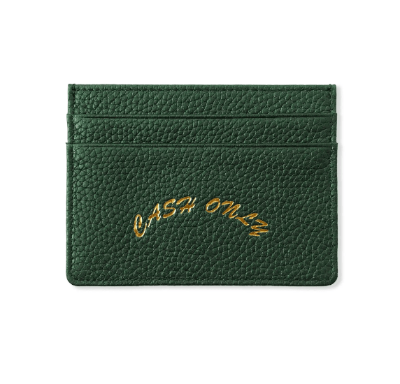 Cash Only | Leather Cardholder - Gallery Streetwear