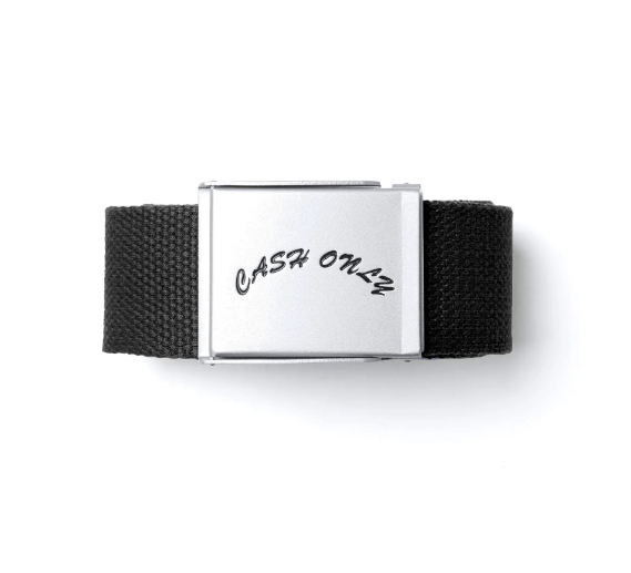Cash Only | Logo Web Belt - Gallery Streetwear