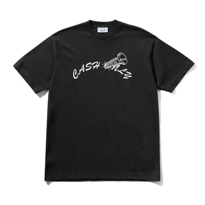 Cash Only Screw Logo Tee – Black