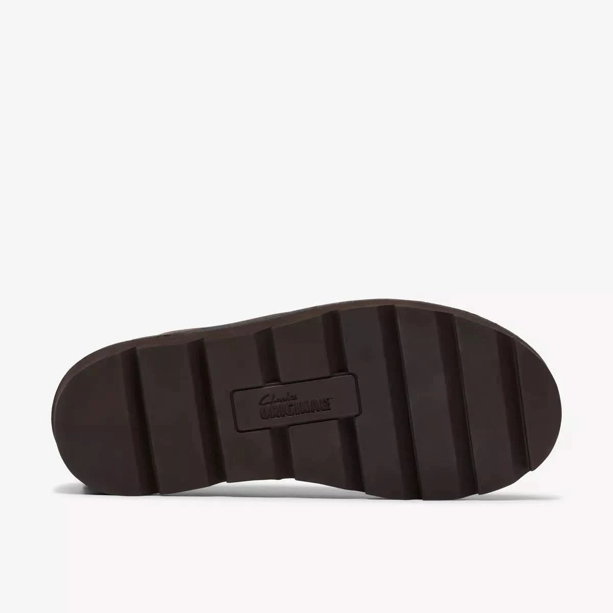 Clarks Originals Meare Walla Shoes - Dark Brown Suede - Gallery Streetwear