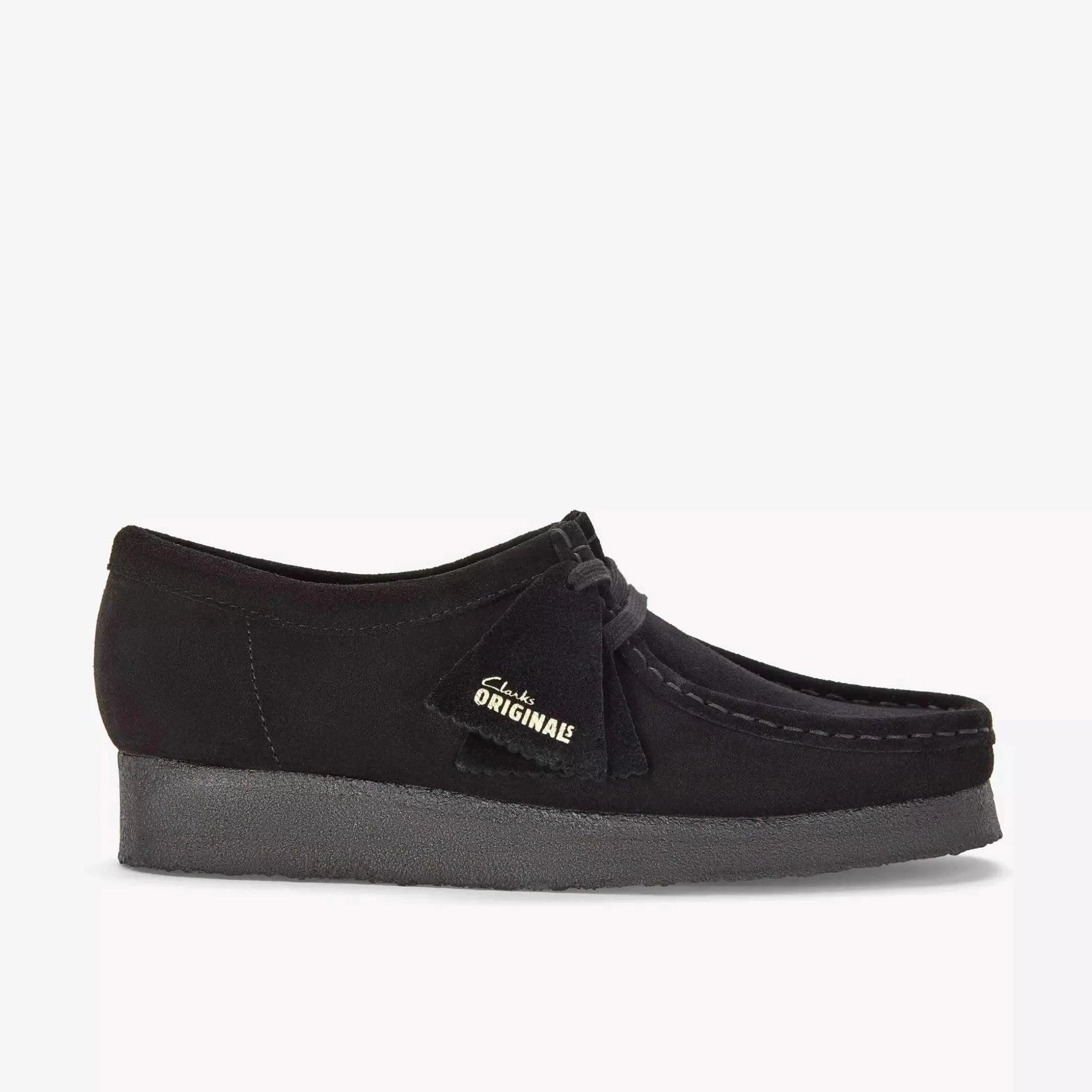 Clarks Originals Wallabee - Black Suede - Gallery Streetwear