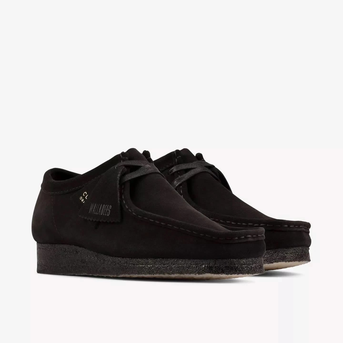 Clarks Originals | W's Wallabee Black Suede - Gallery Streetwear