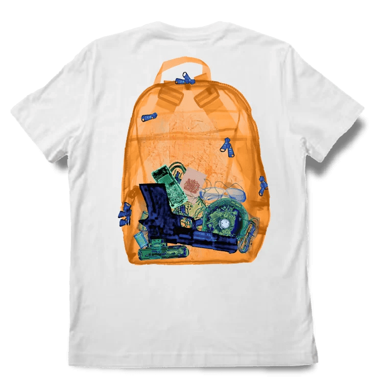 Classic Grip X - ray Tee – White - Gallery Streetwear