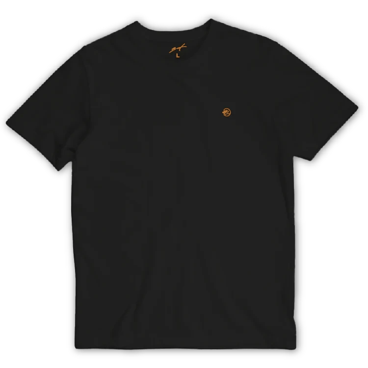 Classic Grip Zered Bassett Tee – Black - Gallery Streetwear