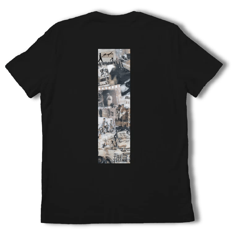 Classic Grip Zered Bassett Tee – Black - Gallery Streetwear