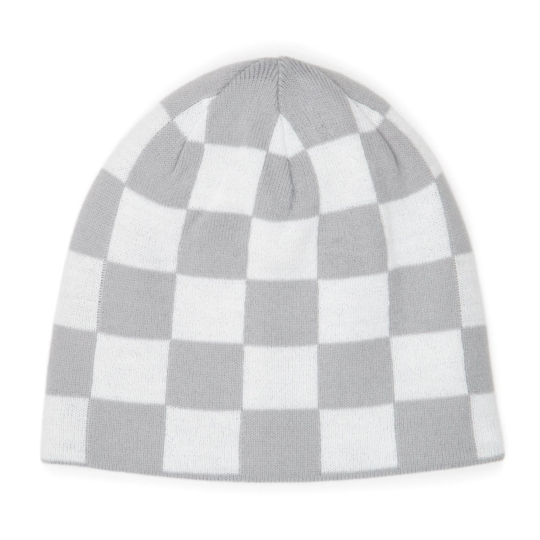Corduroy Checkmate Reversible Skully - White - Gallery Streetwear