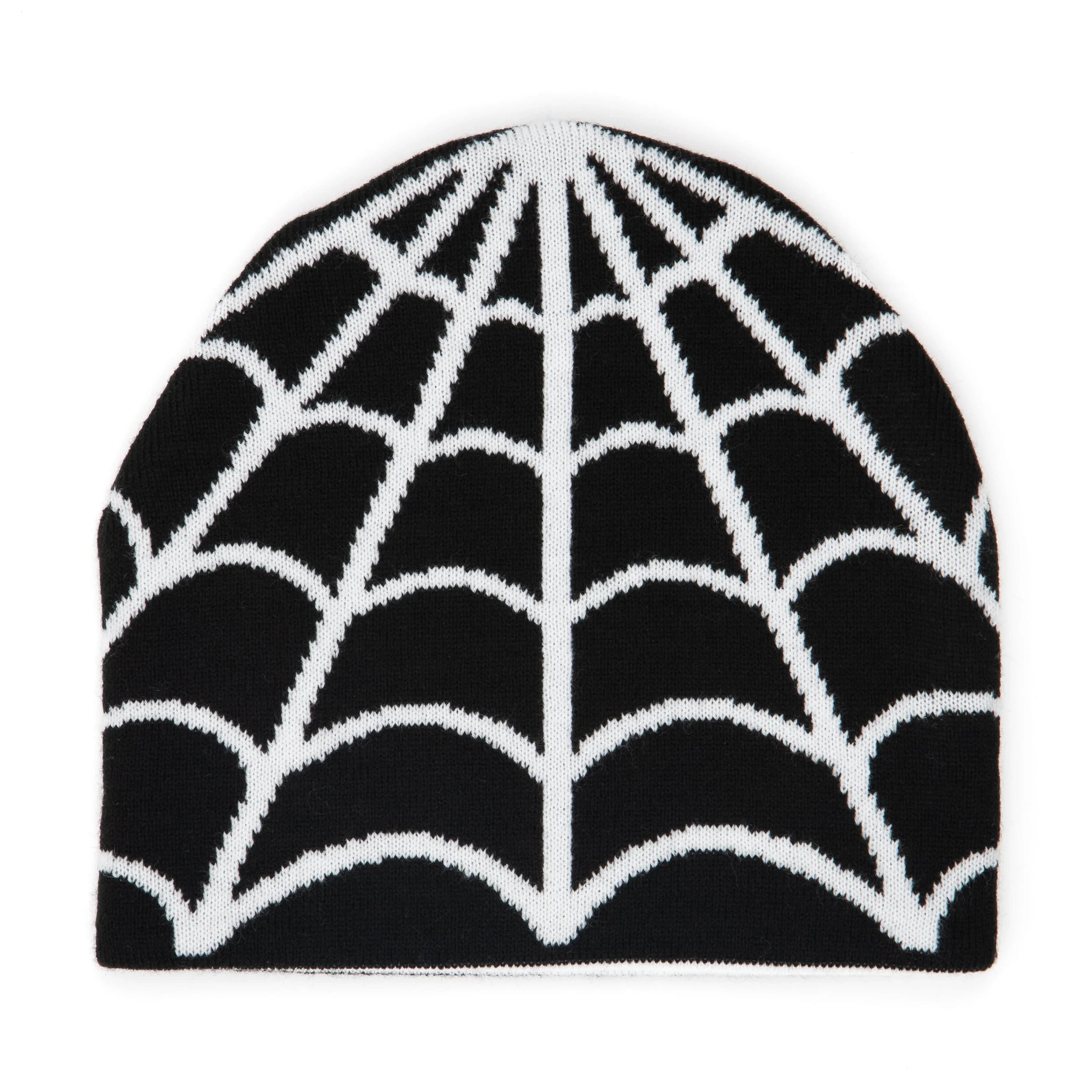 Corduroy Cobweb Reversible Skully - Black/White - Gallery Streetwear