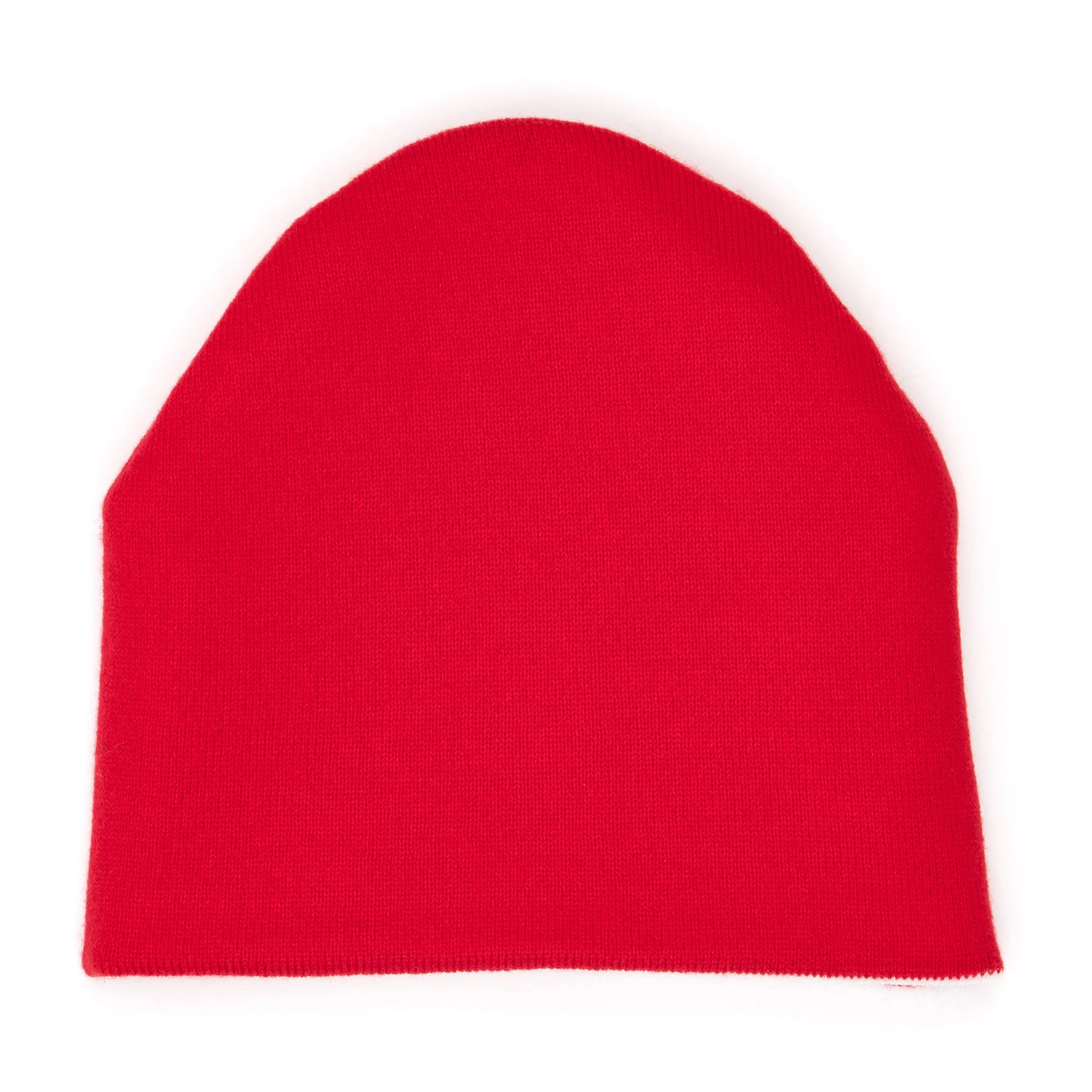 Corduroy Cobweb Reversible Skully - Red/White - Gallery Streetwear