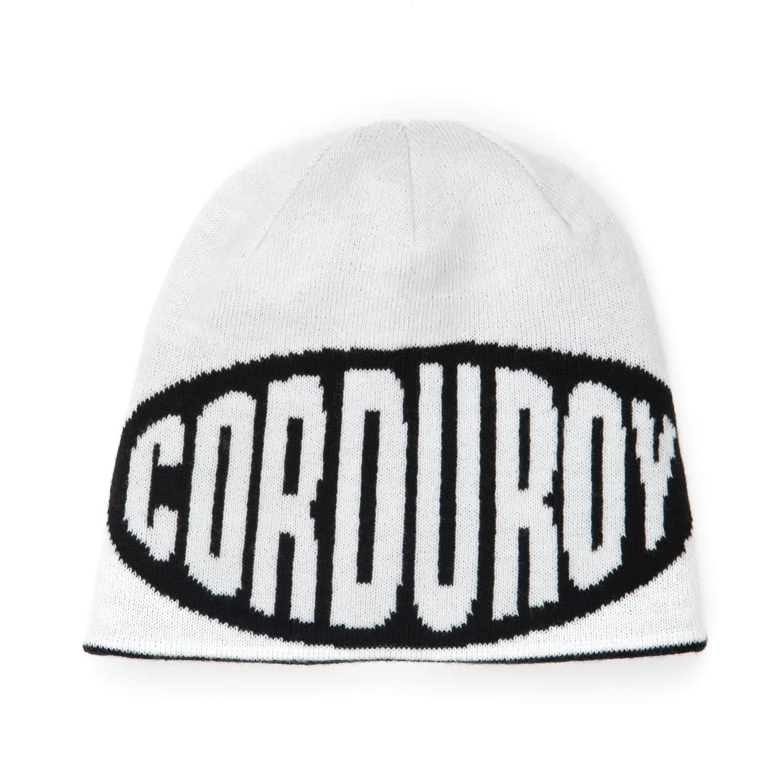 Corduroy No Regrets Reversible Skully - Black - Gallery Streetwear