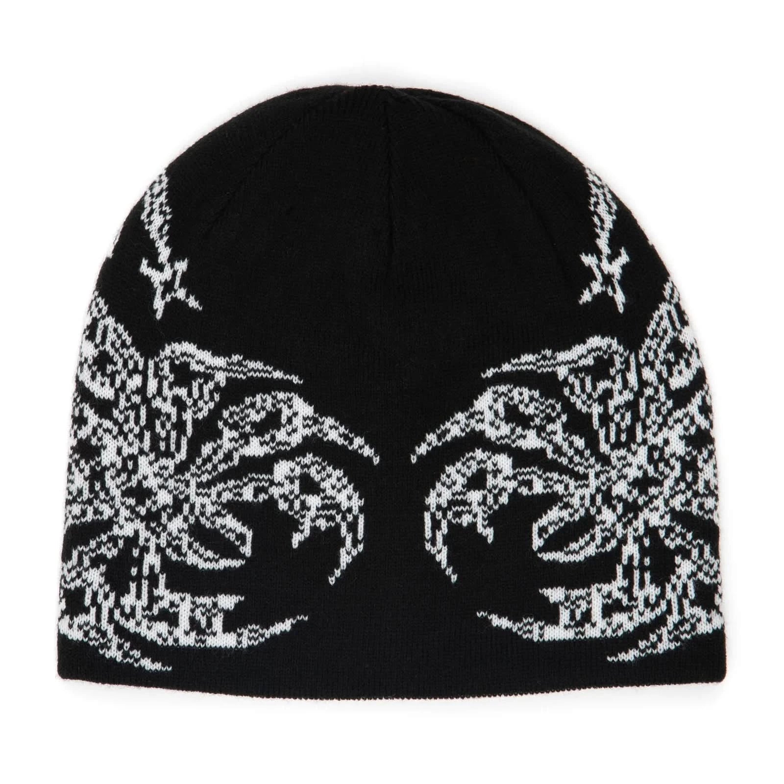 Corduroy No Regrets Reversible Skully - Black - Gallery Streetwear