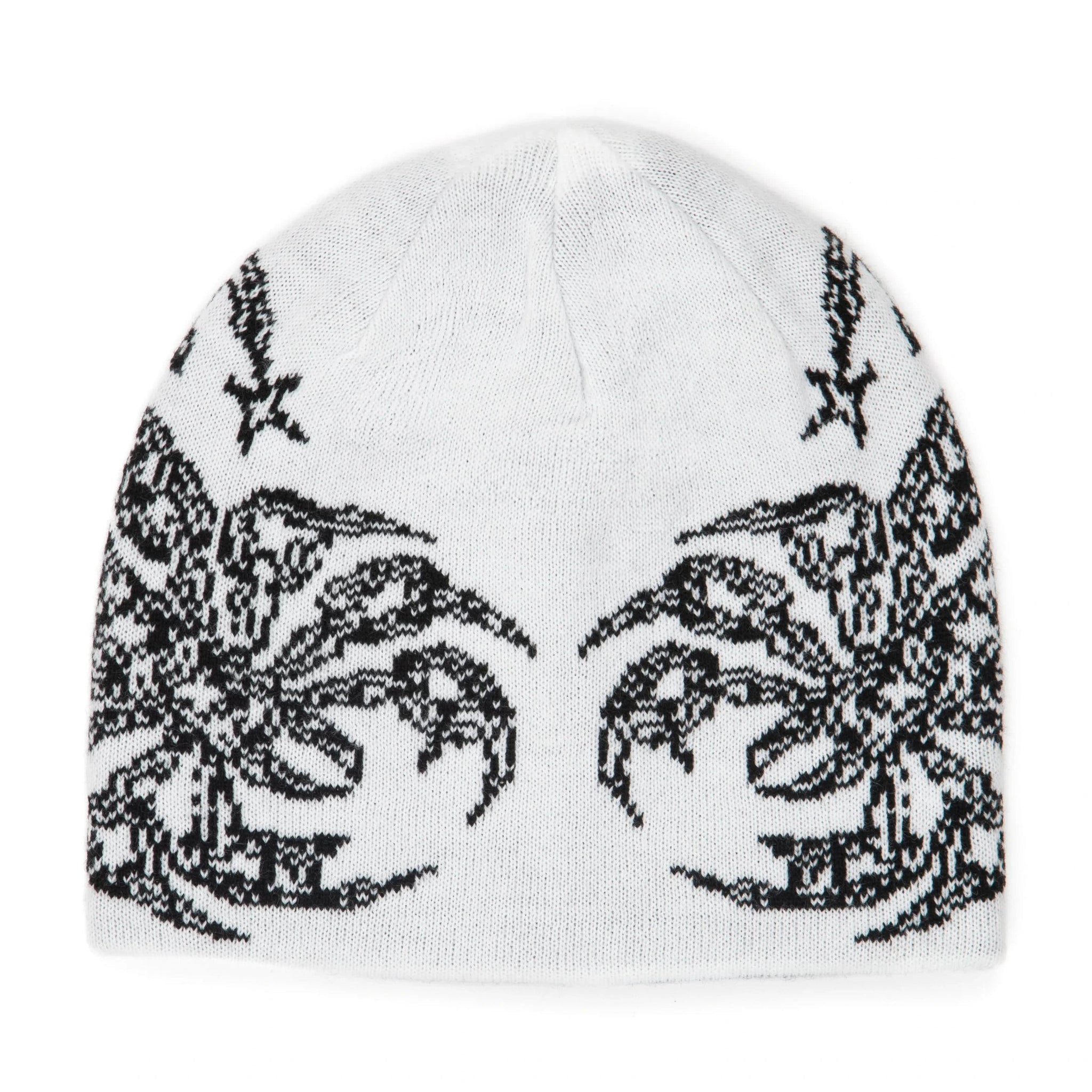 Corduroy No Regrets Reversible Skully - White - Gallery Streetwear