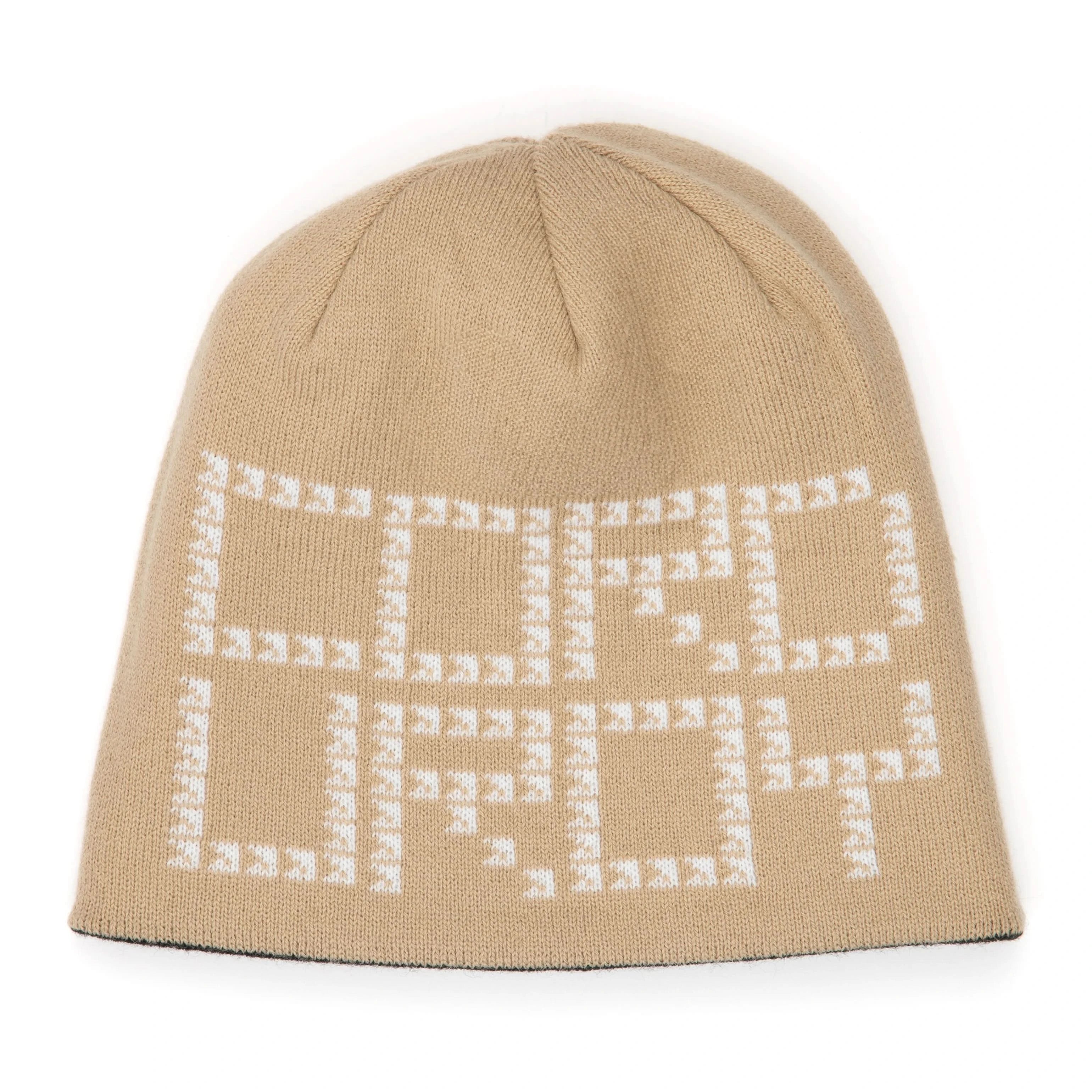 Corduroy Shadow Plaid Reversible Skully - Khaki - Gallery Streetwear
