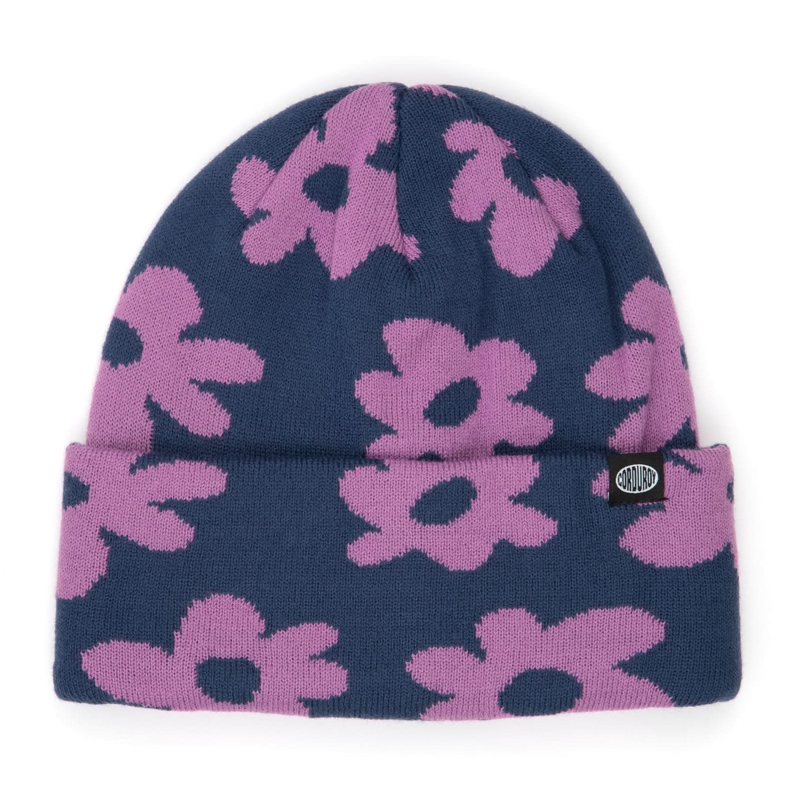 Corduroy Wildflower Beanie - Gallery Streetwear