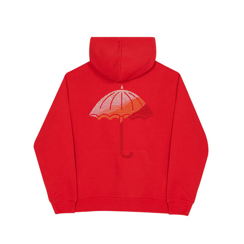 Helas Cross Point Hoodie Red - Gallery Streetwear