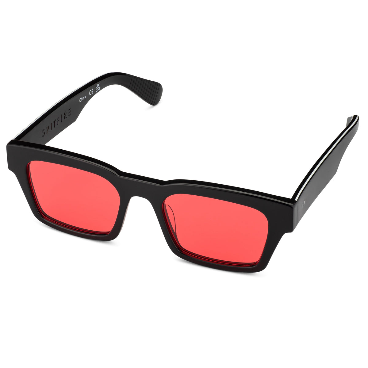 Spitfire Cut Eighty Two black/red sunglasses, second angle
