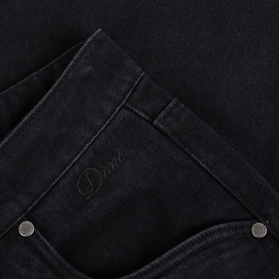 Dime MTL Baggy Denim Pants – Black - Gallery Streetwear